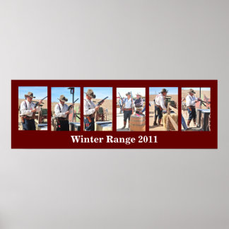 Póster Plantilla de Poster de Competencia de Tiroteo de C