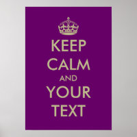 Plantilla de poster de mantenimiento de morado | P