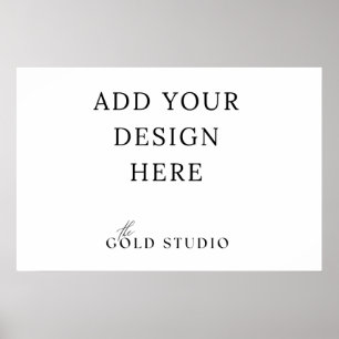 Póster Plantilla de Poster de paisajes (20 x 30 pulgadas)