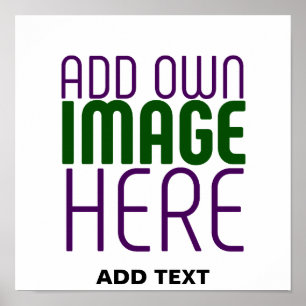 PÓSTER PLANTILLA DE TEXTO DE IMAGEN BLANCA SIMPLE EDITABL