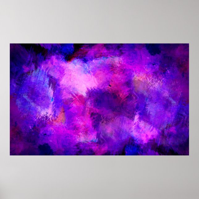 Póster Plantilla de textura de fondo púrpura (Frente)