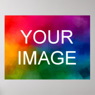 Póster Plantilla personalizada de alta calidad para fotos