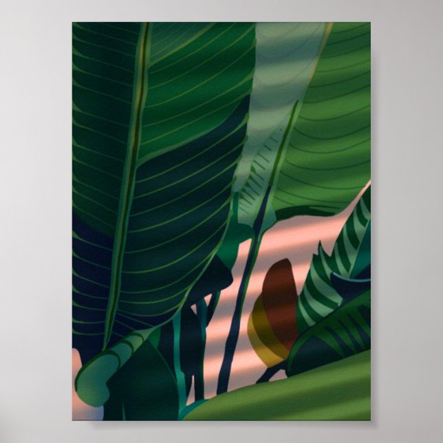 Póster Plants Illustration (Frente)