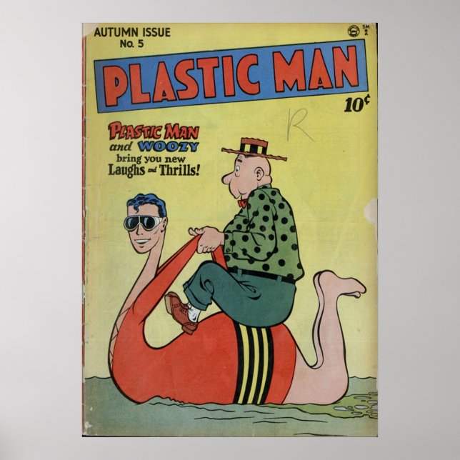 Póster Plastic Man v1 005 (Frente)
