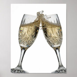 Póster Plata Dinámica BRINDIS POR BUENA SALUD