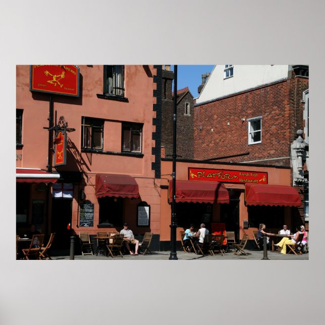 Póster Platform Pub & Restaurant - Sunny Southampton (Frente)