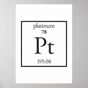 Póster Platino