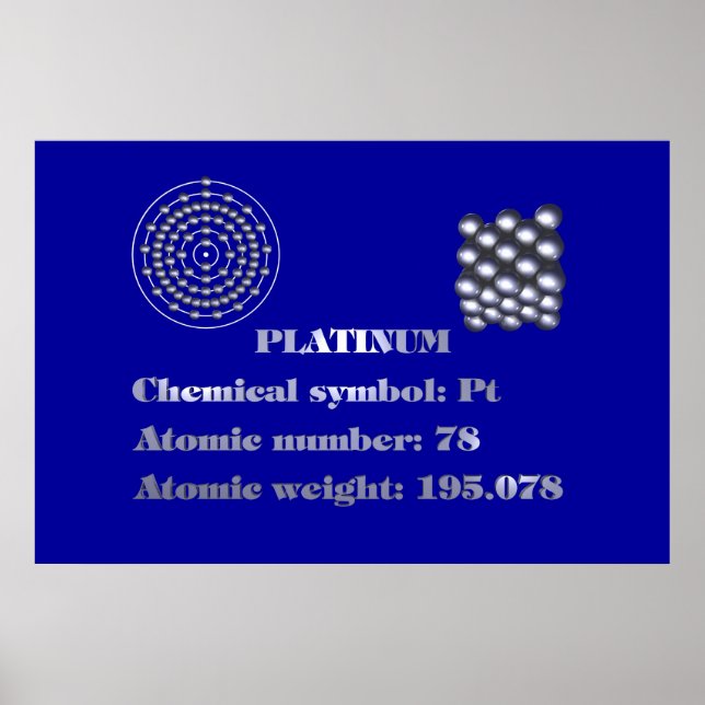 Póster Platino 101 (Frente)