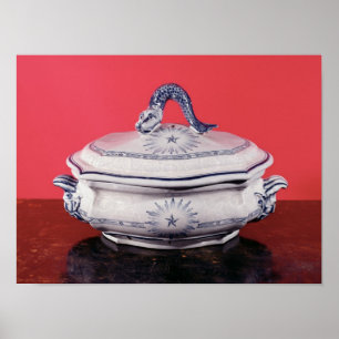 Póster Plato vegetal de Carl Linnaeus