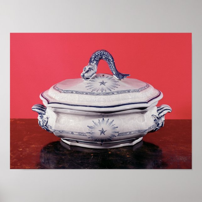 Póster Plato vegetal de Carl Linnaeus (Frente)