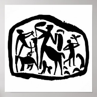 Póster PLATOCAVERUS | Alegoría de la Cueva Filosófica 