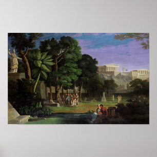 Póster plato's academy