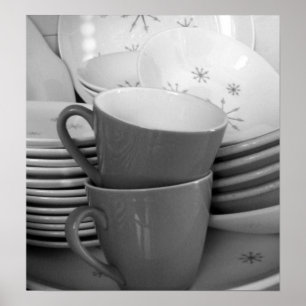 PÓSTER PLATOS DE RETRO IV