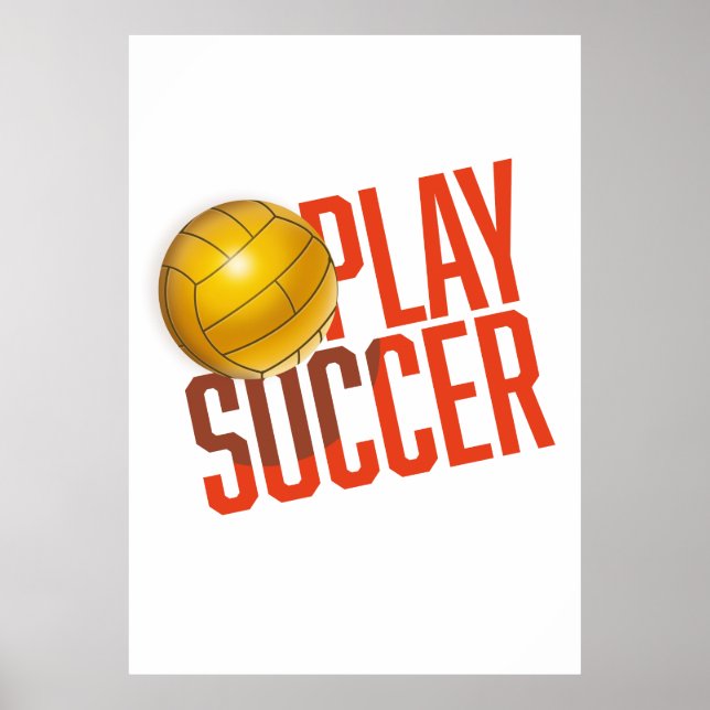 Póster Play Soccer (Frente)