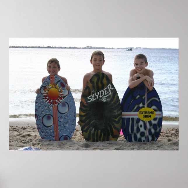 Póster playa (Frente)