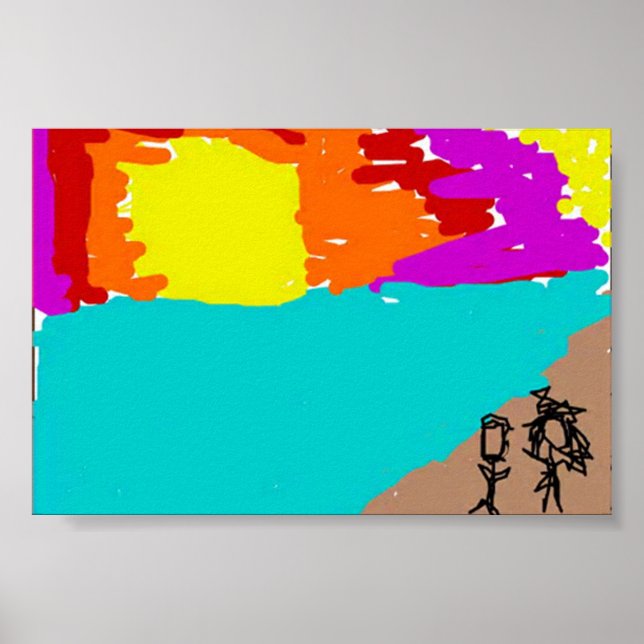 Póster Playa (Frente)