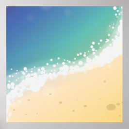 Póster Playa