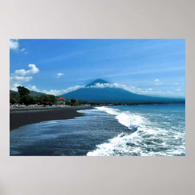Póster Playa Amed (Frente)