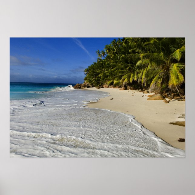 Póster Playa Anse Victorin 2 (Frente)