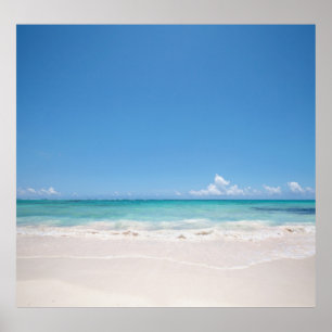Póster Playa Backgroud