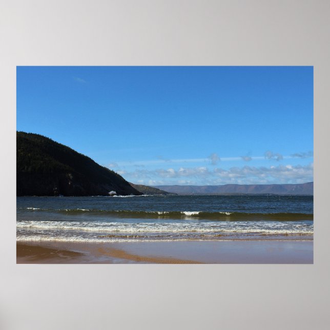 Póster Playa blanca del punto (Frente)