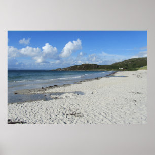 Póster Playa Camusdarach, Arisaig, Escocia