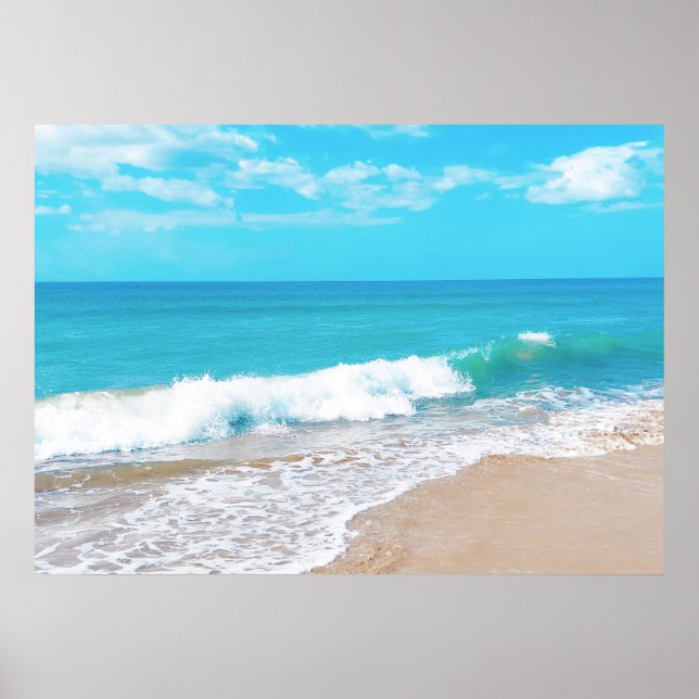 Póster Playa de arena (Frente)