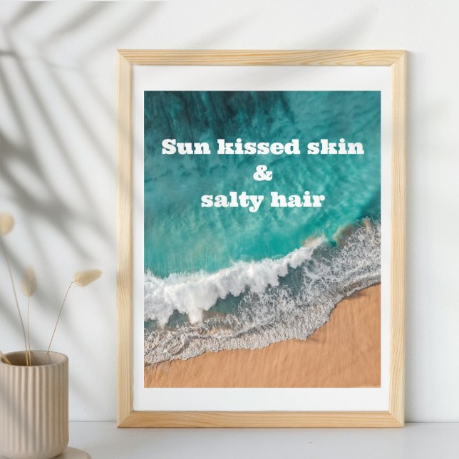 Póster Playa de arena azul sol de verano (Subido por el creador)