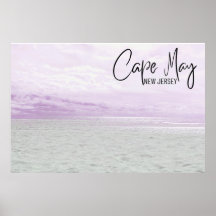 *~* playa de arena blanca de Cape May Beach