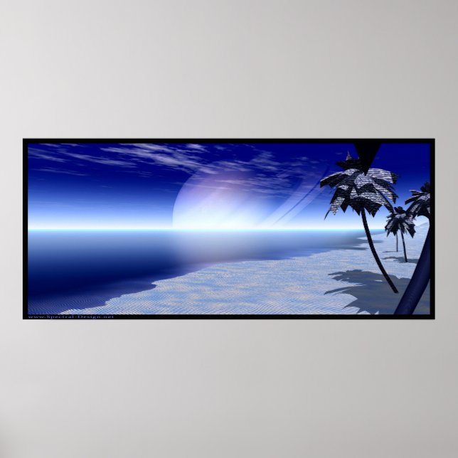 Póster Playa de Argón (Frente)