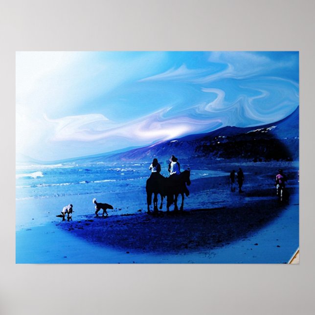 Póster Playa de Baja México (Frente)