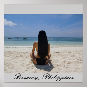 Póster Playa de Boracay