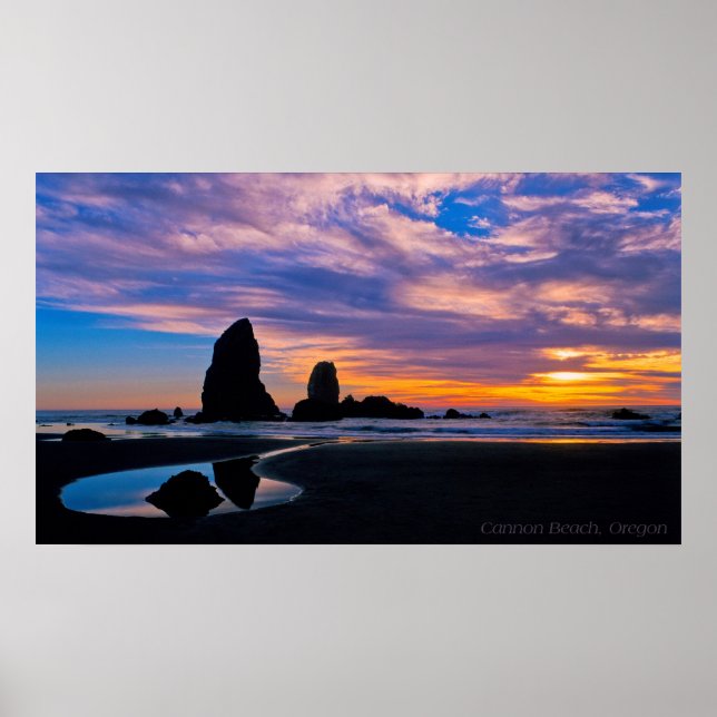 Póster playa de cañones (Frente)