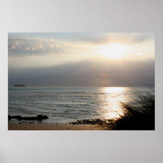 Póster Playa de cinco dedos, Inishowen