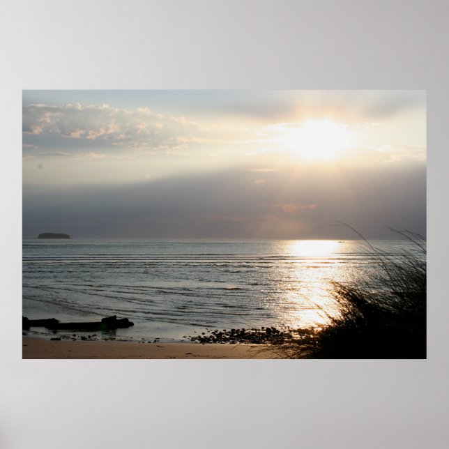 Póster Playa de cinco dedos, Inishowen (Frente)