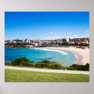 Póster Playa de Coogee, Nuevo Gales del Sur, Australia