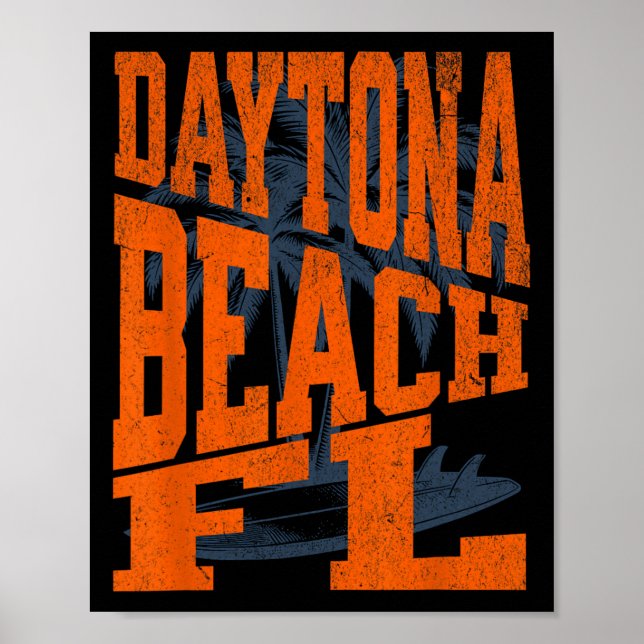 Póster Playa de Daytona _2  (Frente)