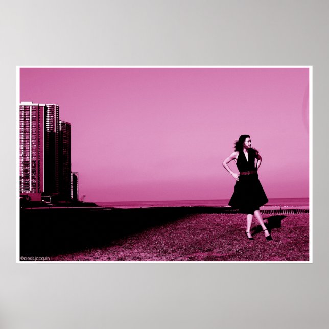 Póster Playa de Edgewater, ill 2006 (Frente)