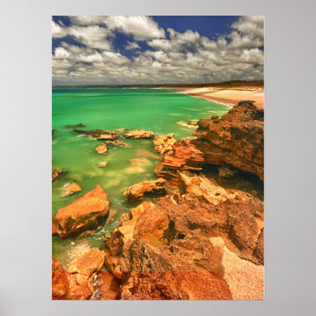 Póster Playa de Frasers | Tasmania (Frente)