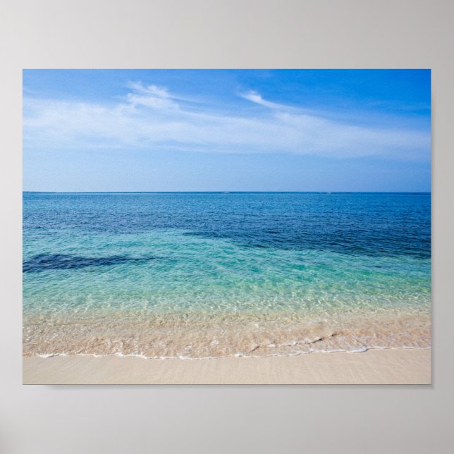 Póster Playa de Jamaica (Frente)