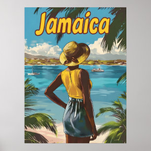 Póster Playa de Jamaica