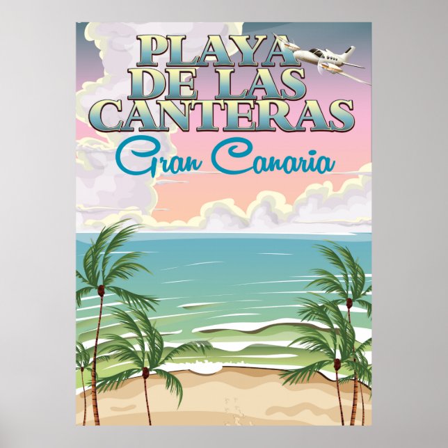 Póster Playa de Las Canteras Gran Canteras (Frente)