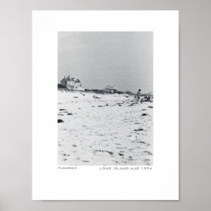 Póster Playa de Long Island - 1974
