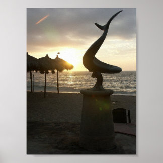 Póster Playa de los Muertos, Puerto Vallarta