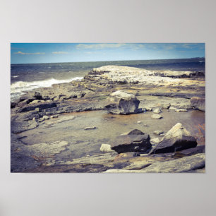 Póster Playa de Madison, Connecticut