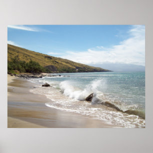 Póster Playa de Maui