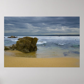 Póster Playa de Monterey