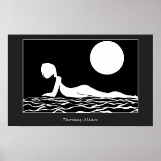 Póster Playa de Moonlight