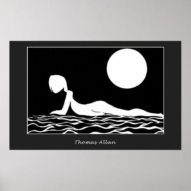 Póster Playa de Moonlight (Frente)