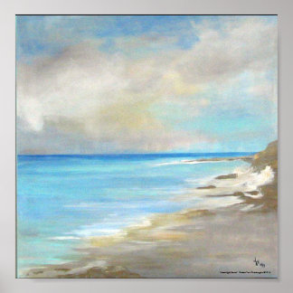Póster Playa de Moonlight